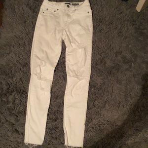 White jeans
